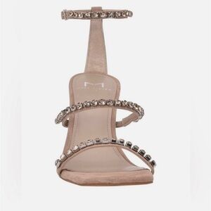 Marc Fischer Dezzi Rhinestone Ankle Strap Sandal